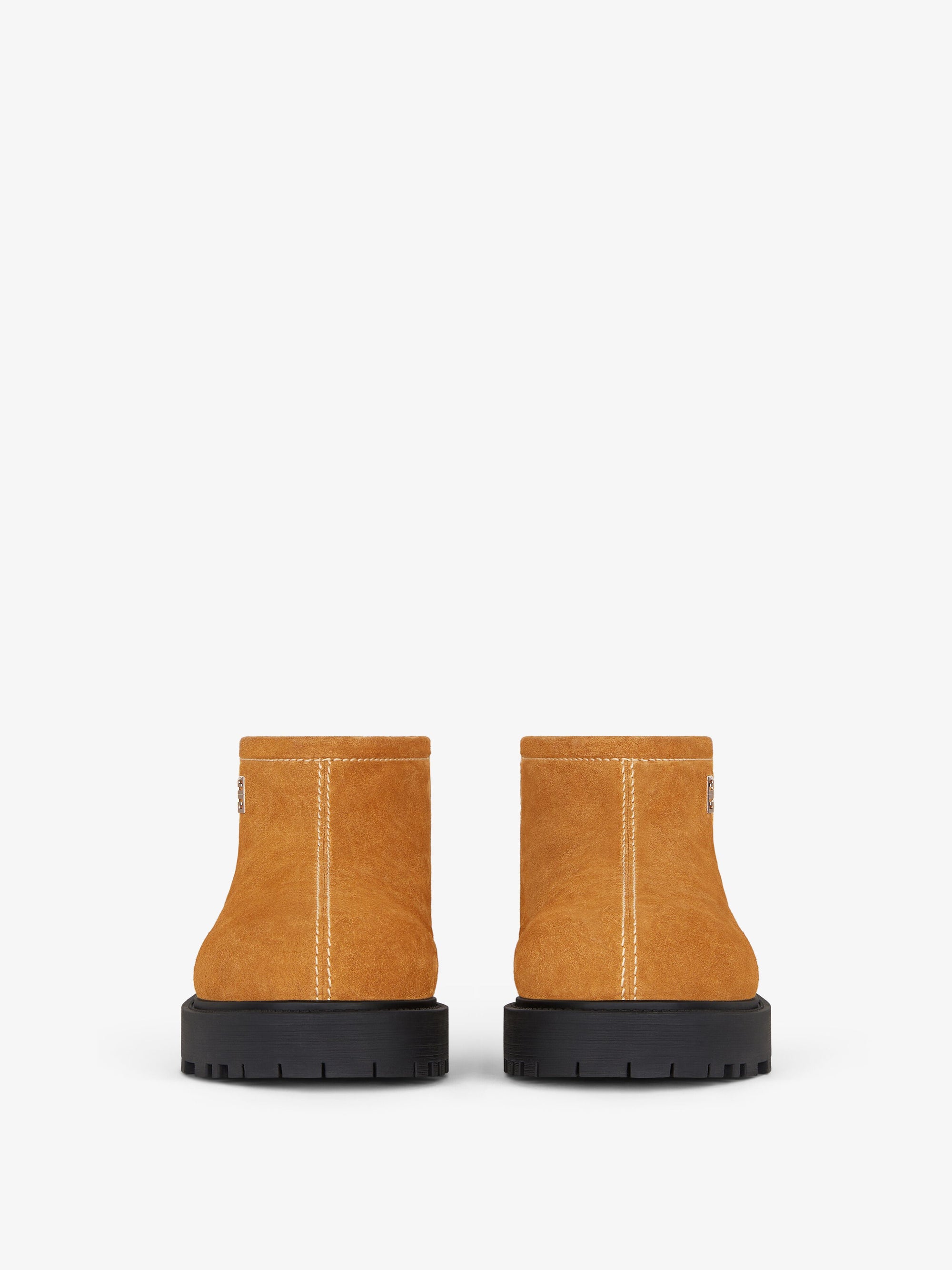 Bottines Storm en cuir - Beige Camel