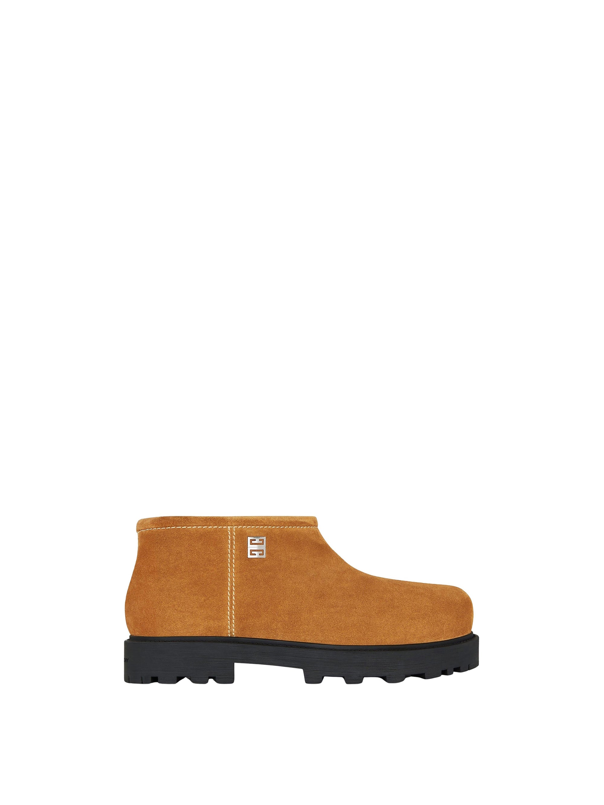 Bottines Storm en cuir - Beige Camel