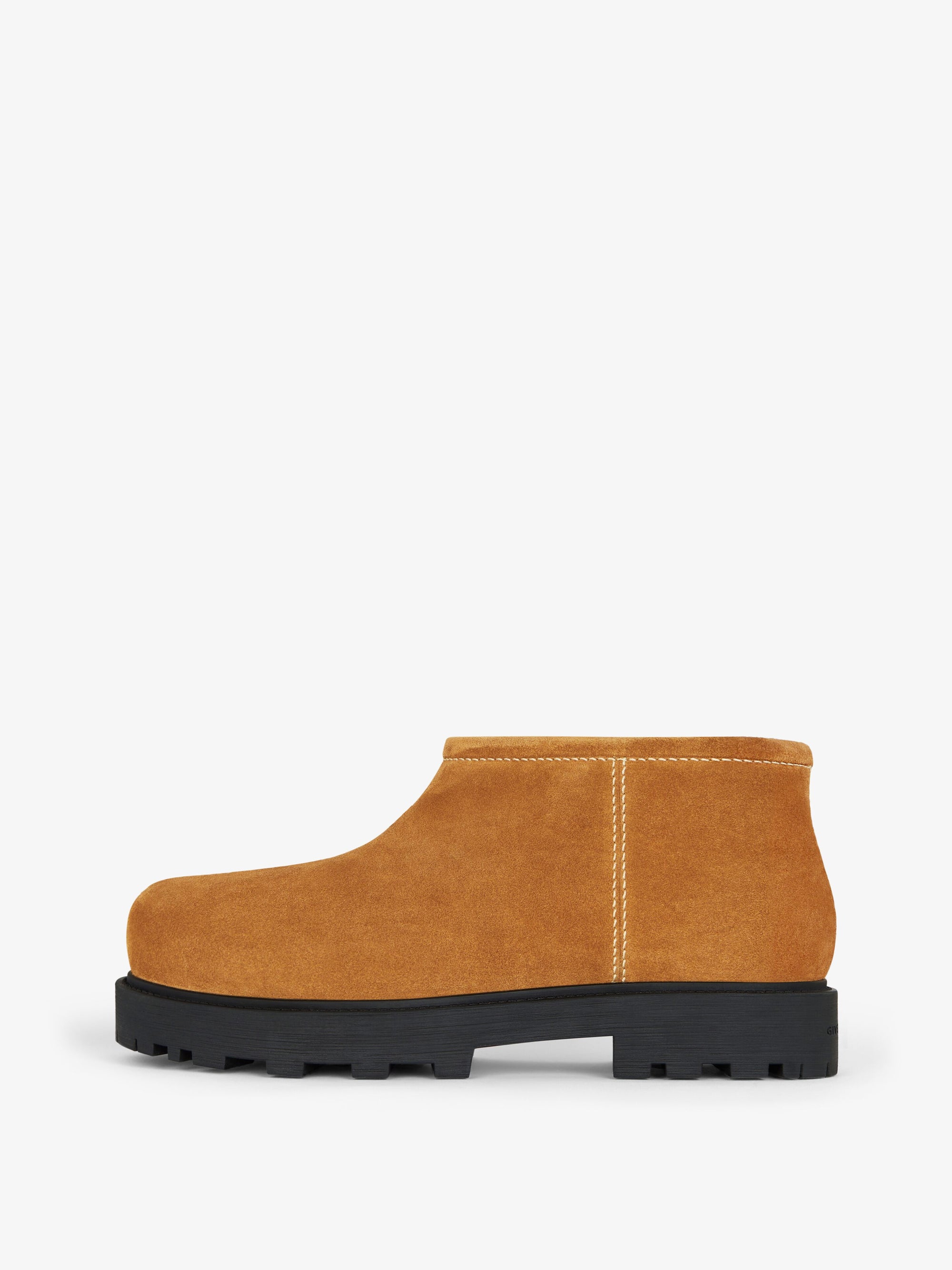 Bottines Storm en cuir - Beige Camel