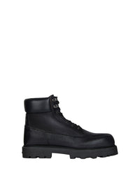 Bottes Storm à lacets en cuir - Black