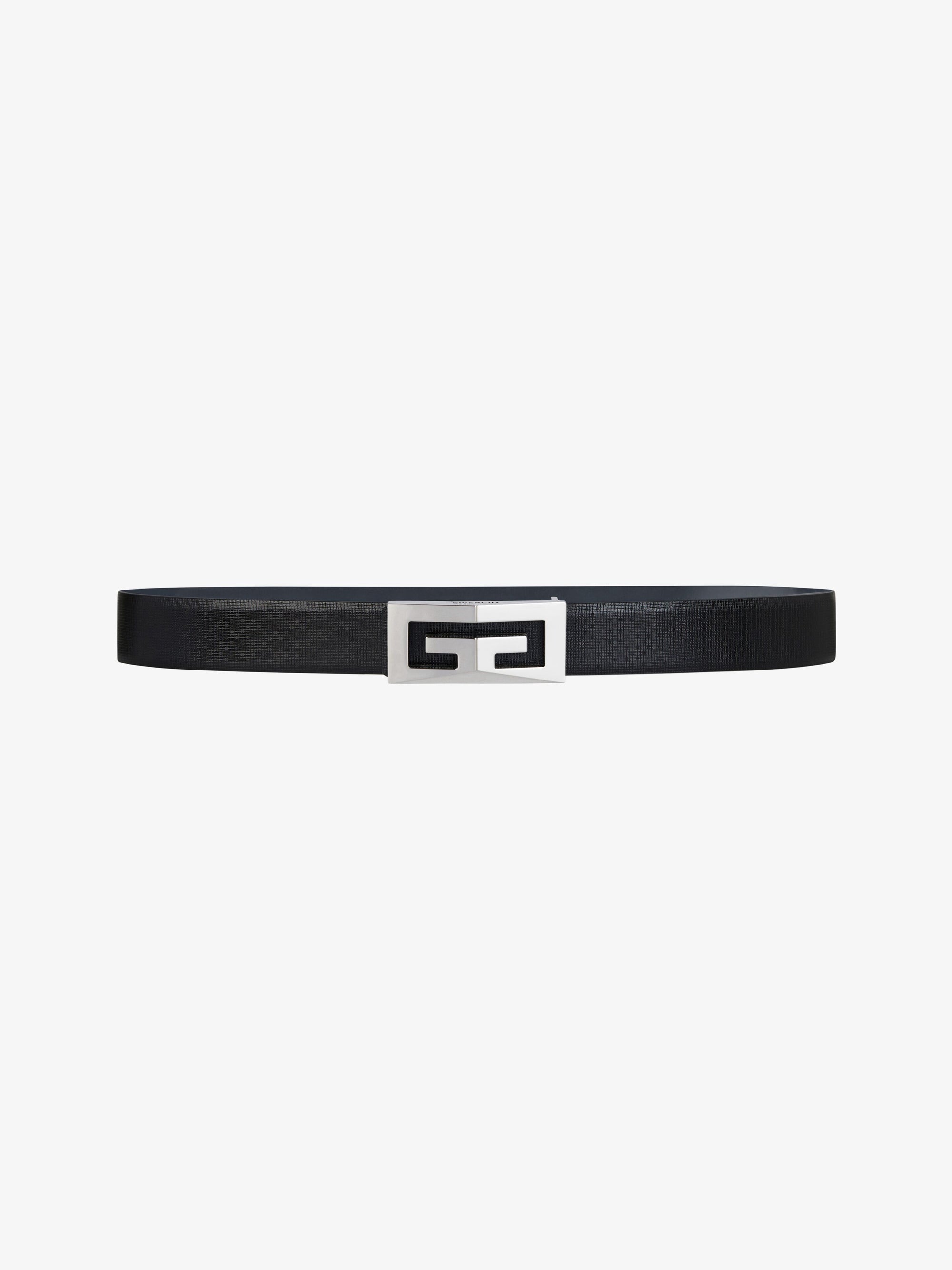 2G REVERSIBLE BUCKLE BELT 35MM