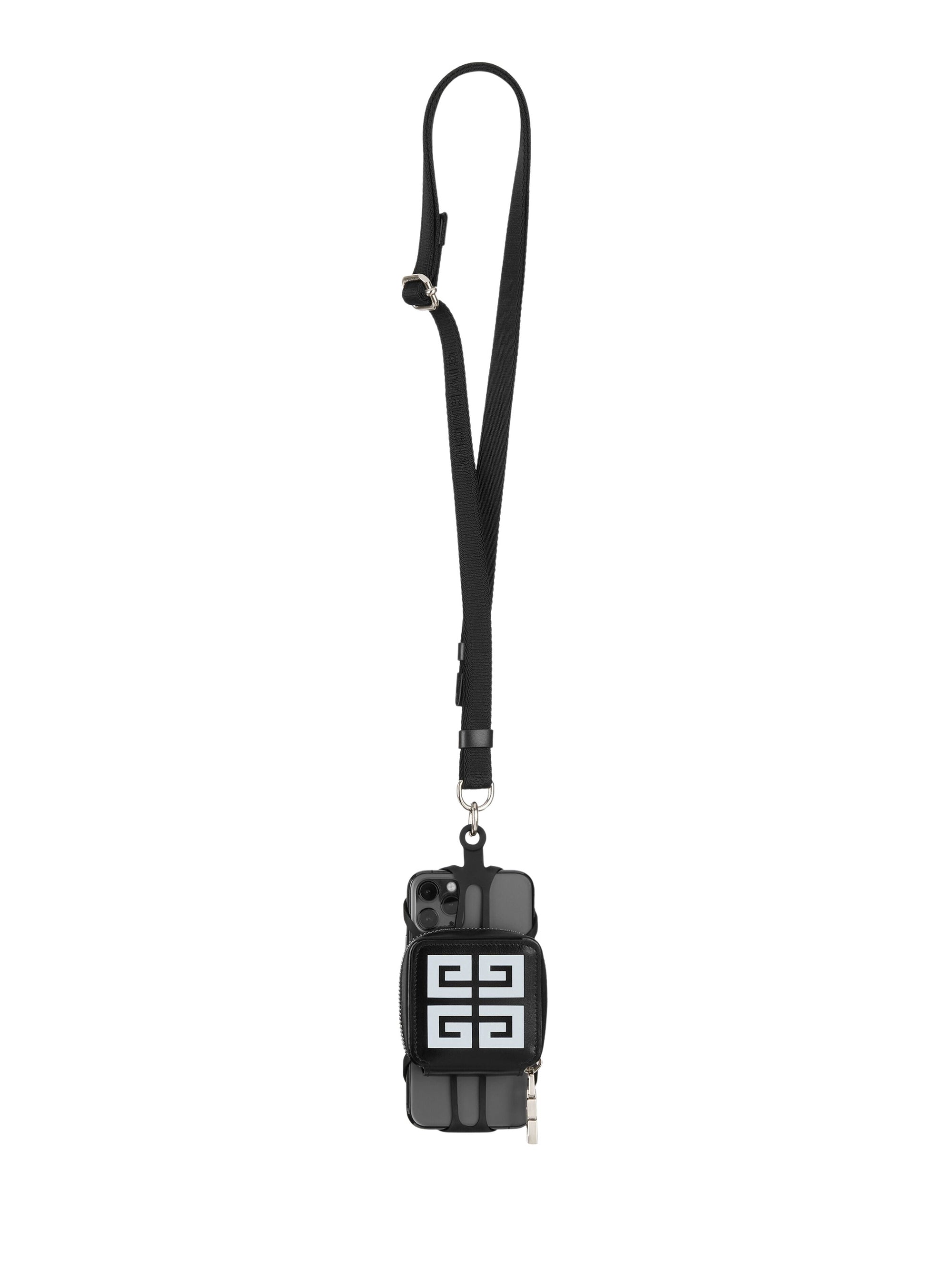 Etui 4G pour téléphone portable en cuir - Black