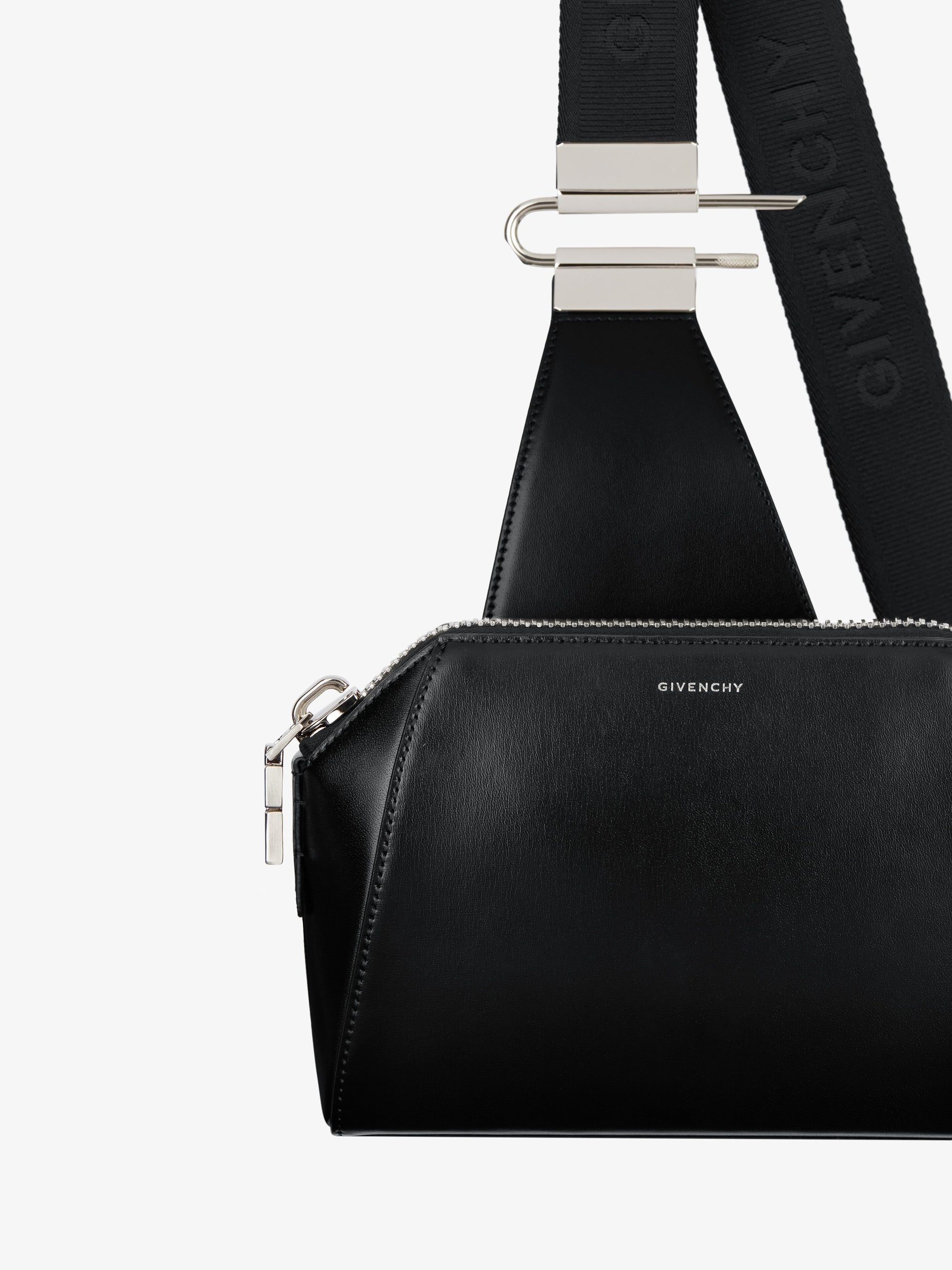 Sac Antigona petit modèle en cuir - Noir