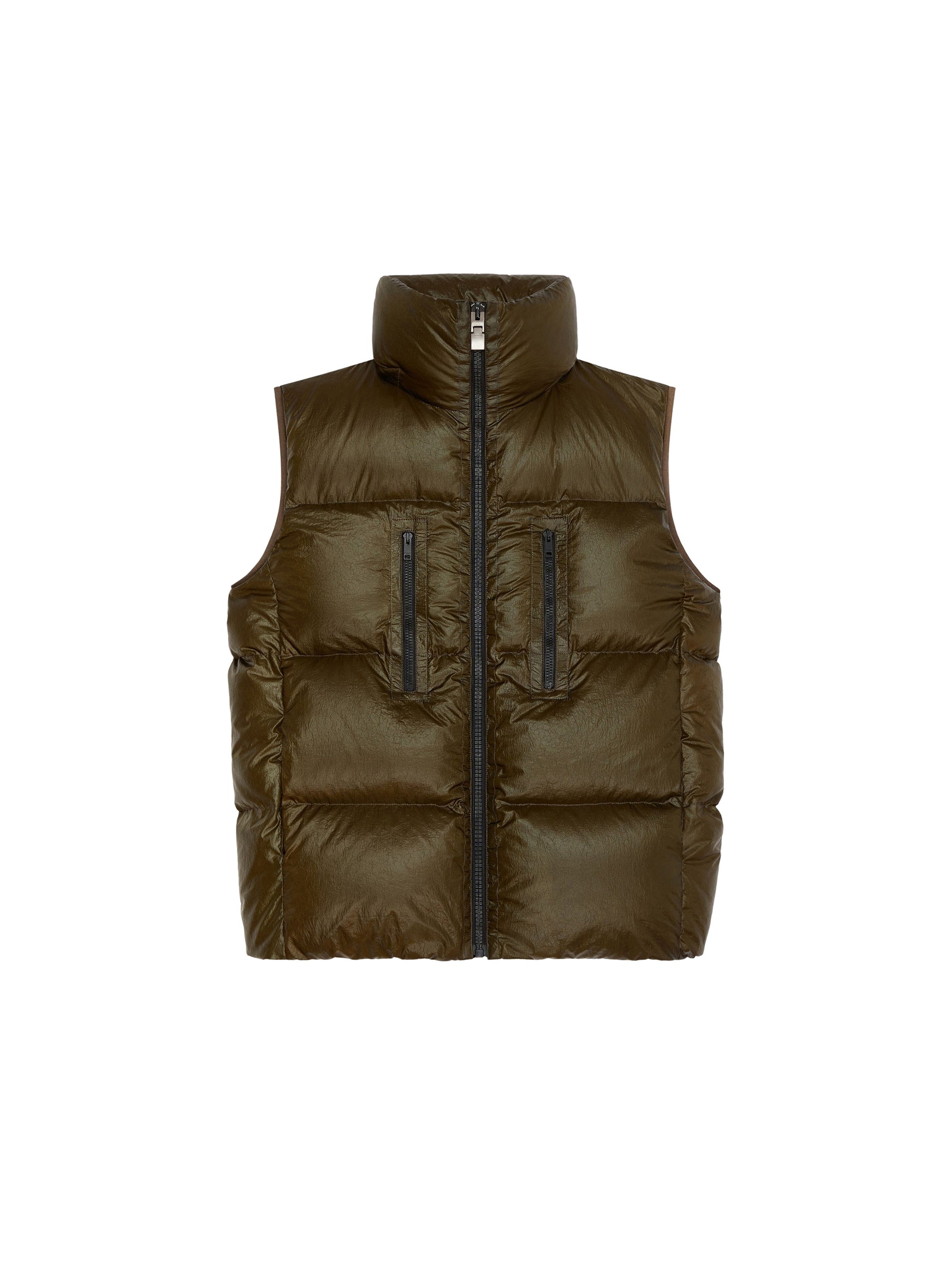Doudoune sans manches - Vert Militaire
