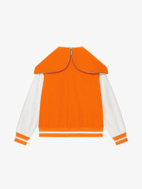 Blouson varsity à capuche Givenchy en laine mélangé - Orange