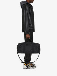 Veste de survêtement en cuir - Noir