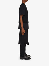 Gilet double face en cachemire - Black