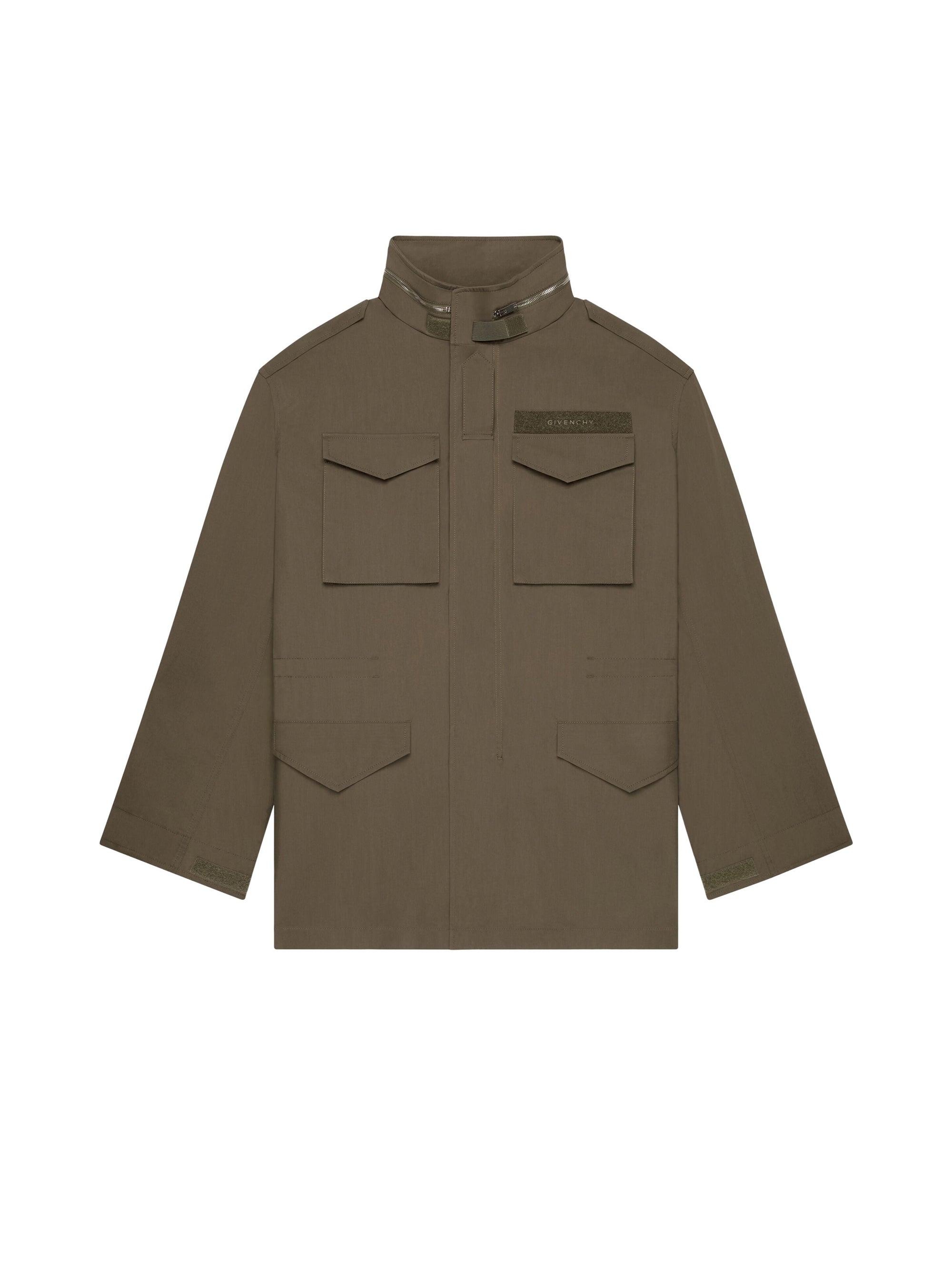 Parka en toile de coton - Olive Green