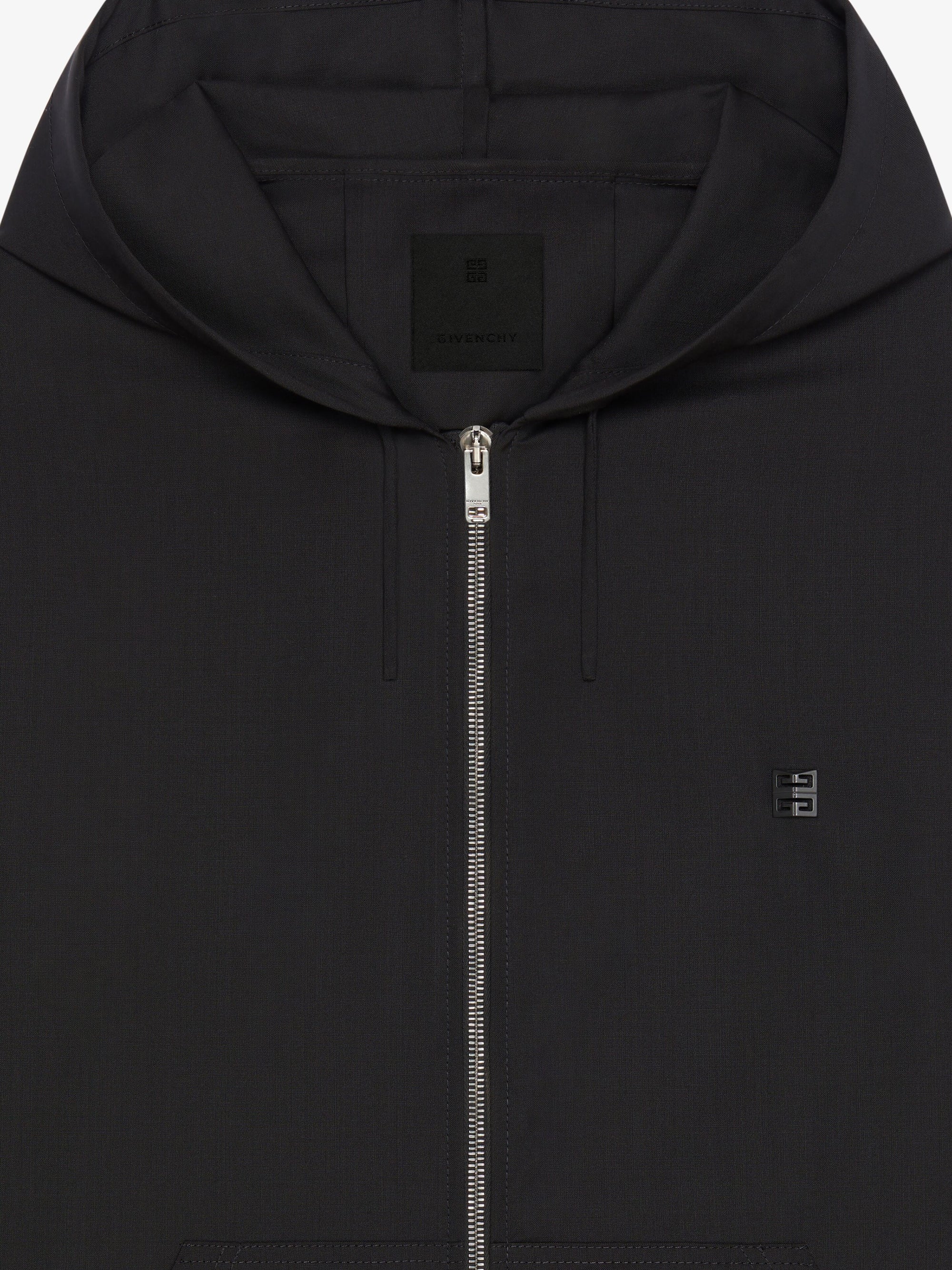 ZIPPED HOODIE