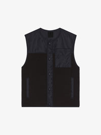 MIX MATERIAL VEST 4G POCKET