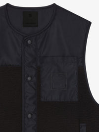 MIX MATERIAL VEST 4G POCKET