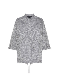 Parka fishtail avec gilet amovible - Light Grey Melange