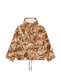Coupe-vent Seasonal en lin - Beige & Brown