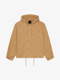 DENIM JACKET WITH HOOD