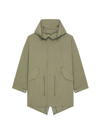 Parka fishtail - Almond Green