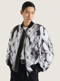 POLY TAFFETAS WR BIG HAIR PRINT