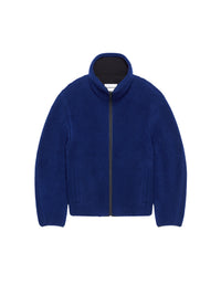 Blouson polaire Couture seam en laine - Bright Blue