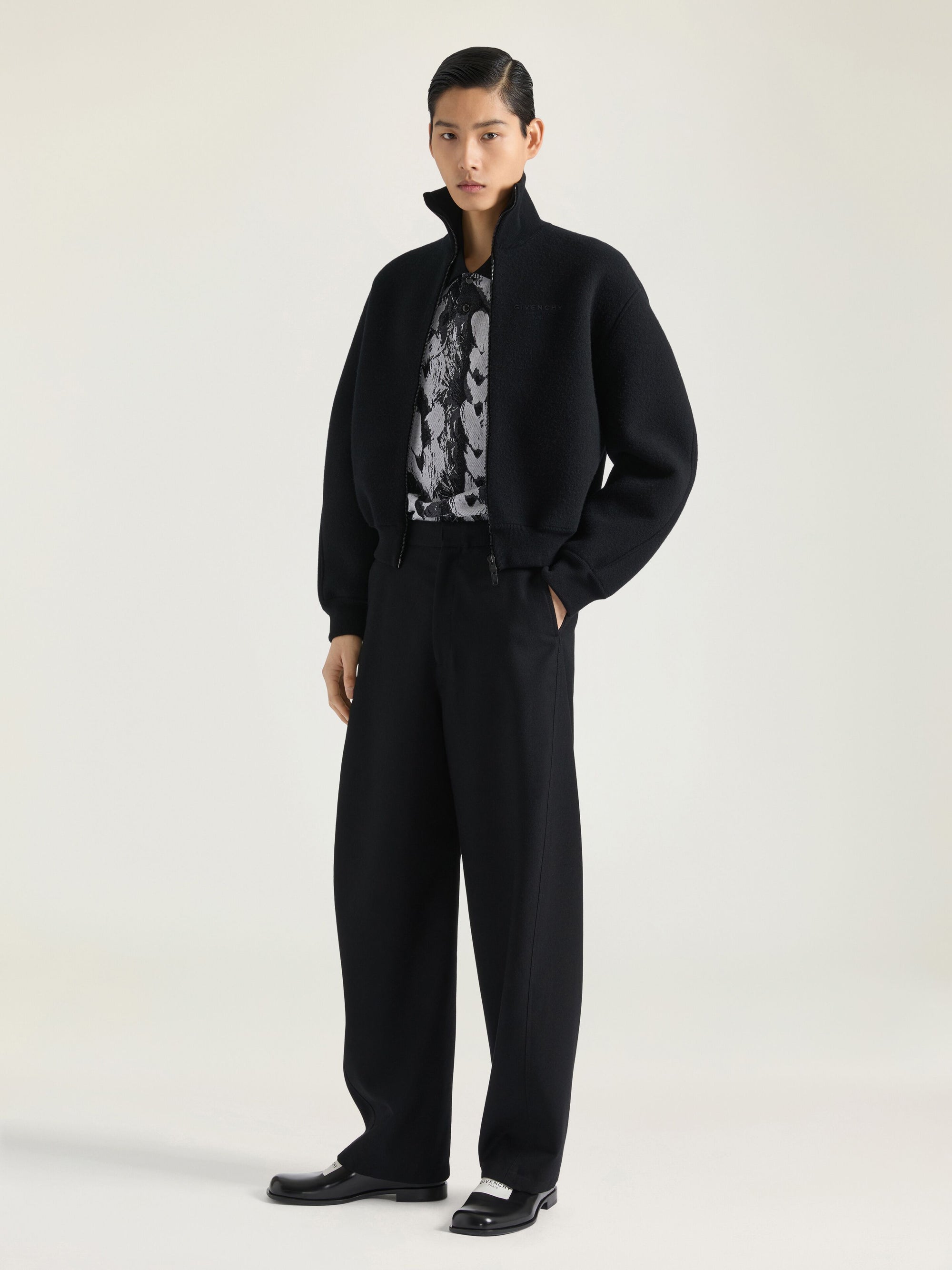 BONDED WOOL KNIT