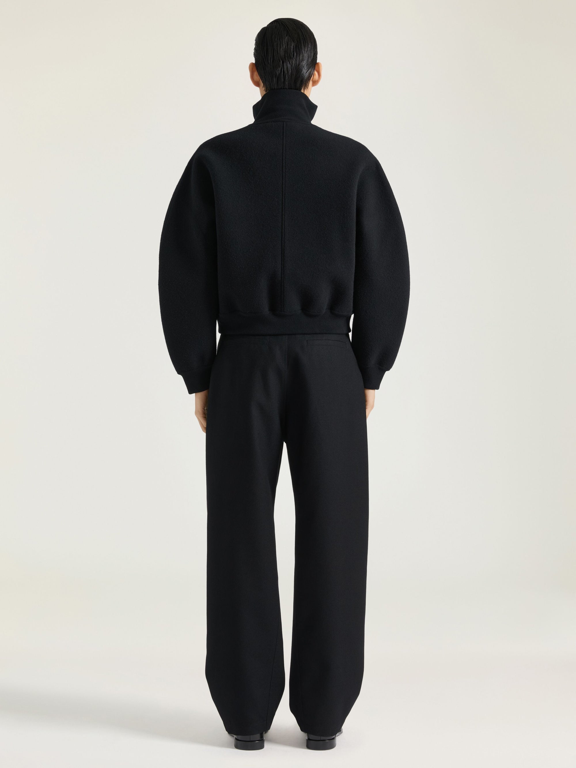 BONDED WOOL KNIT