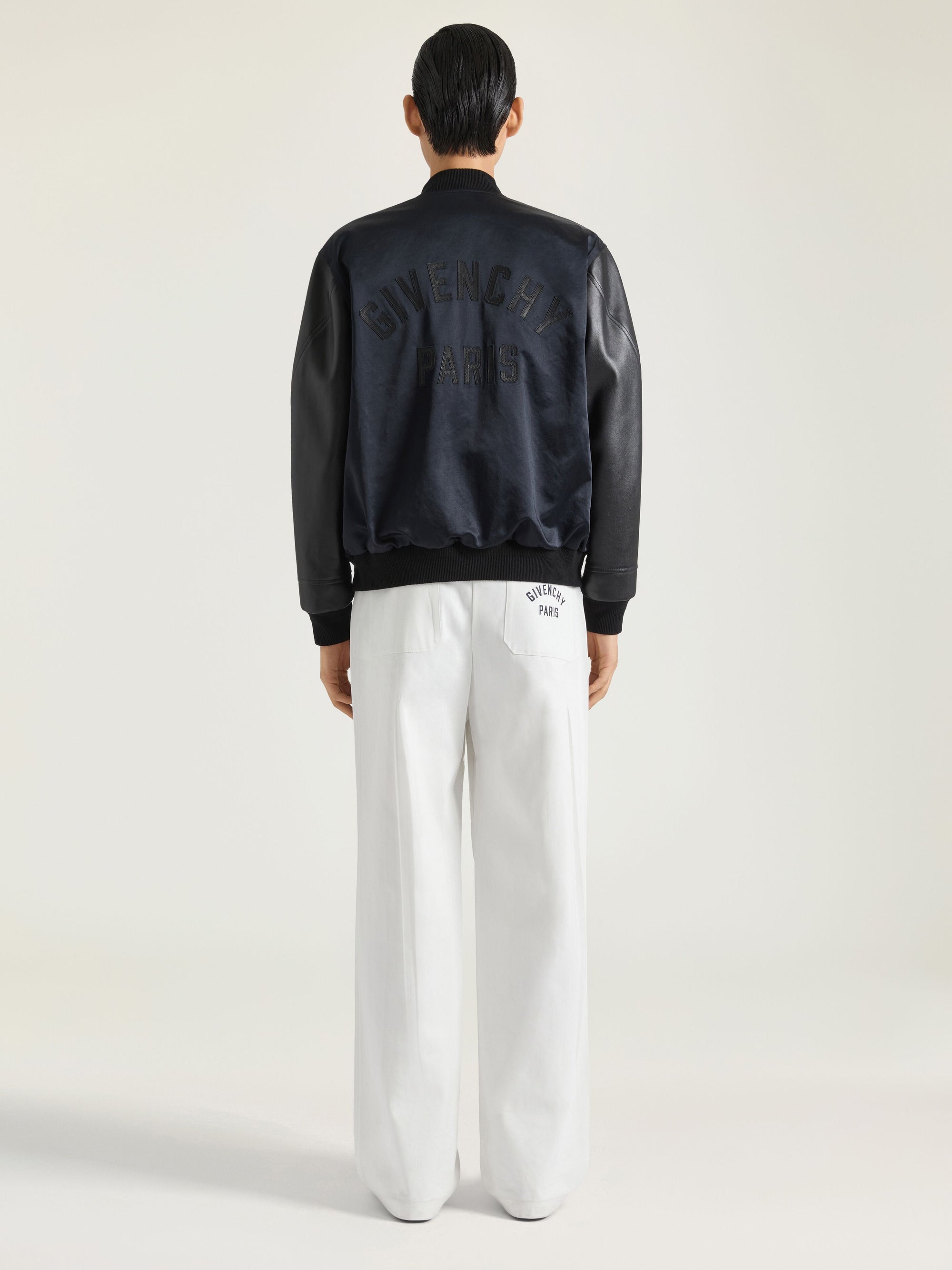 MIX MATERIAL JACKET