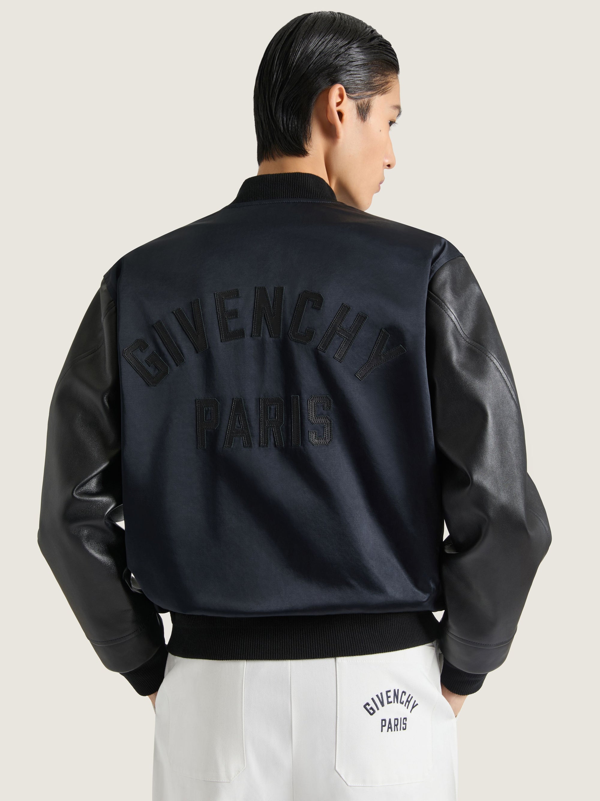 MIX MATERIAL JACKET
