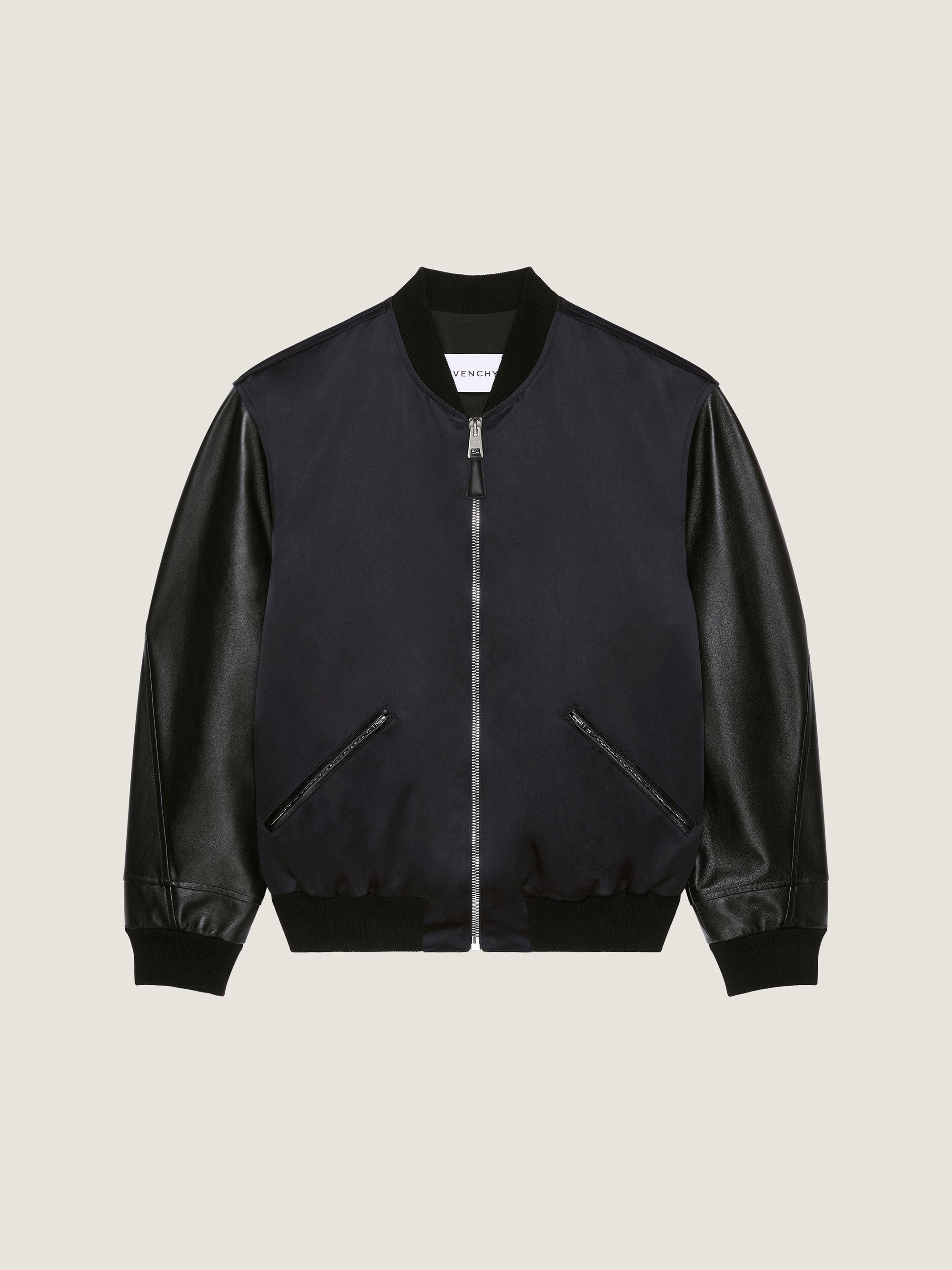 MIX MATERIAL JACKET