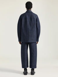 HERRINGBONE DENIM BRUT