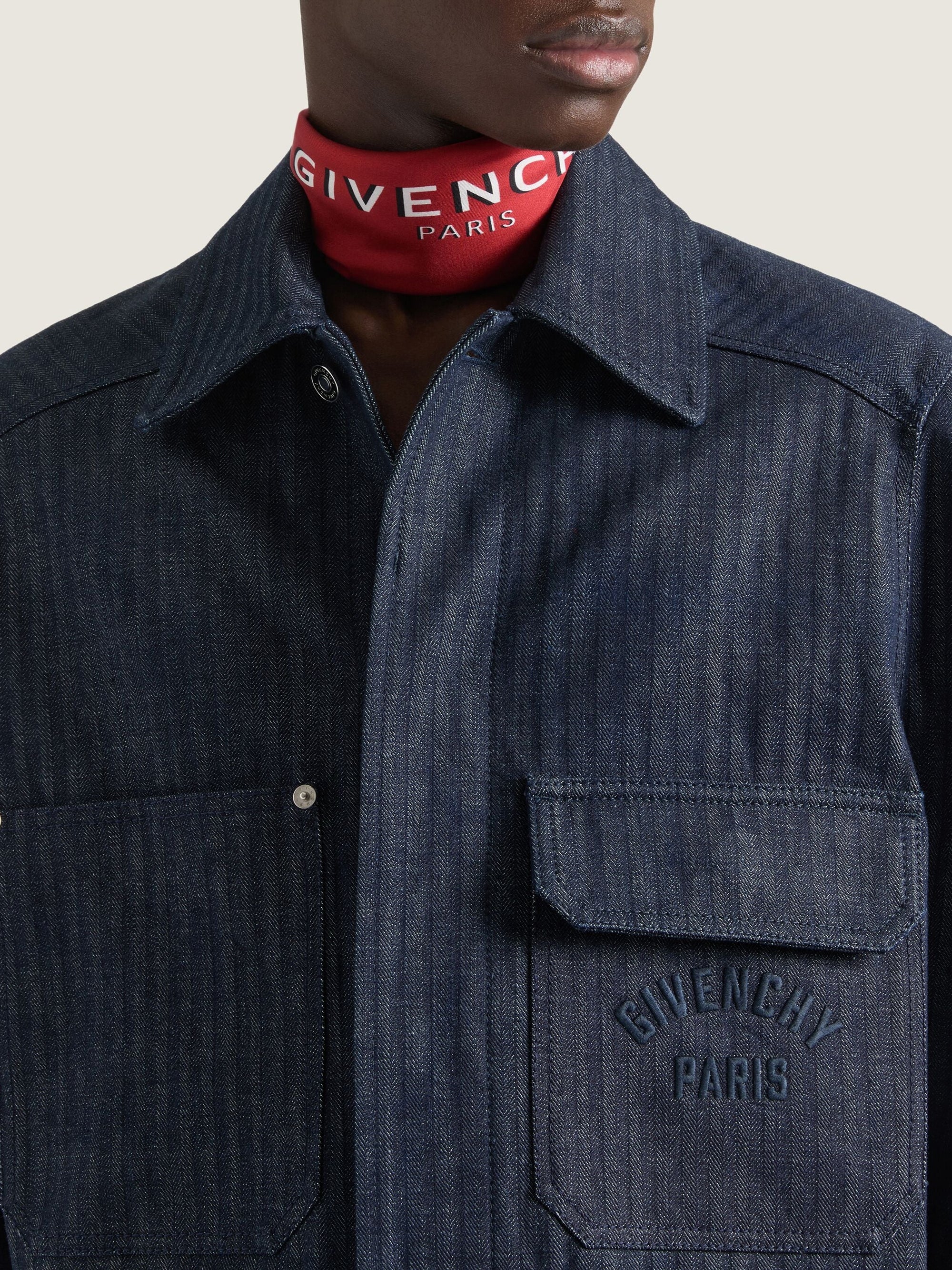 Surchemise G paris brodée - Dark Blue