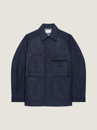 HERRINGBONE DENIM BRUT