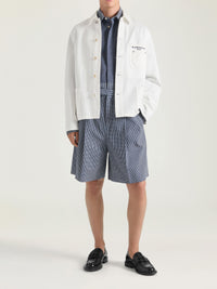 Veste à poches plaquées - White
