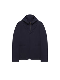 Veste Slim en laine avec gilet amovible - Navy