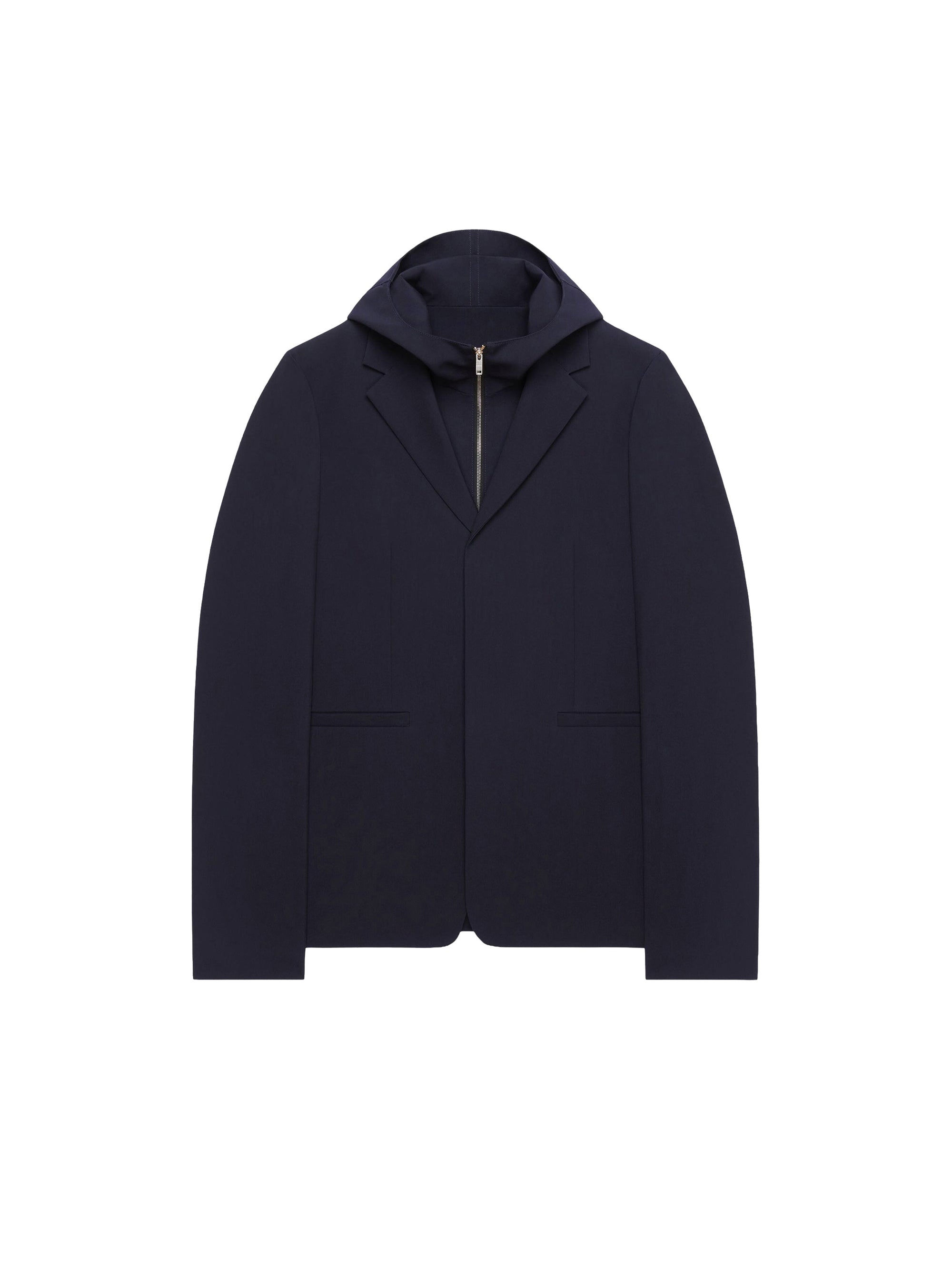 Veste Slim en laine avec gilet amovible - Navy