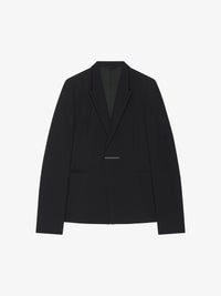METAL BAR STRUCTURED SLIM FIT JACKET