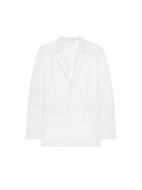Veste cintrée en laine - White