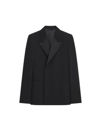 Veste très ajustée en laine - Black