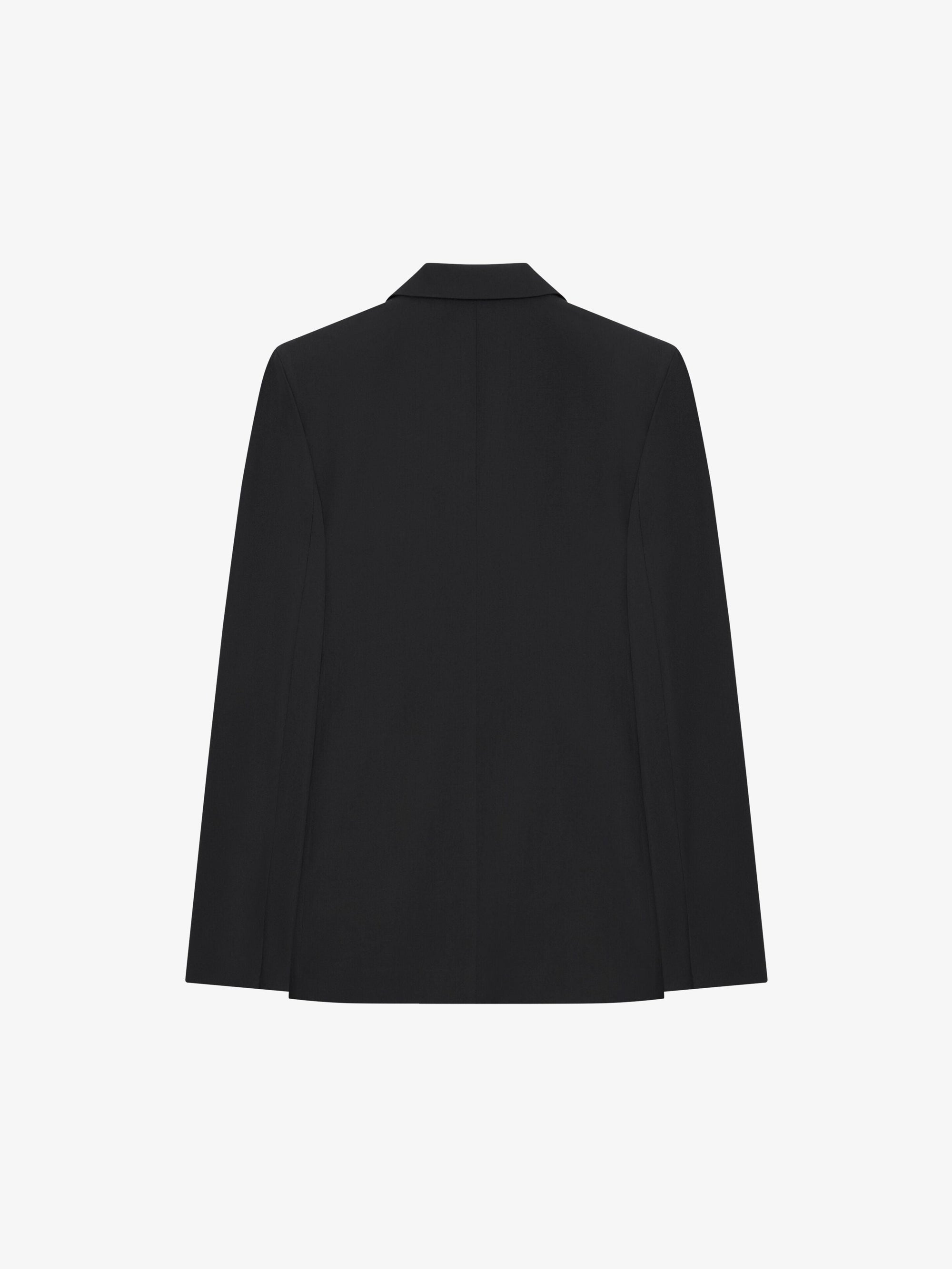 EXTRA FITTED JACKET SATIN PEAK LAPEL