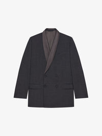 JACKET SHAWL LAPEL DOUBLE BREASTED