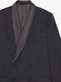 JACKET SHAWL LAPEL DOUBLE BREASTED