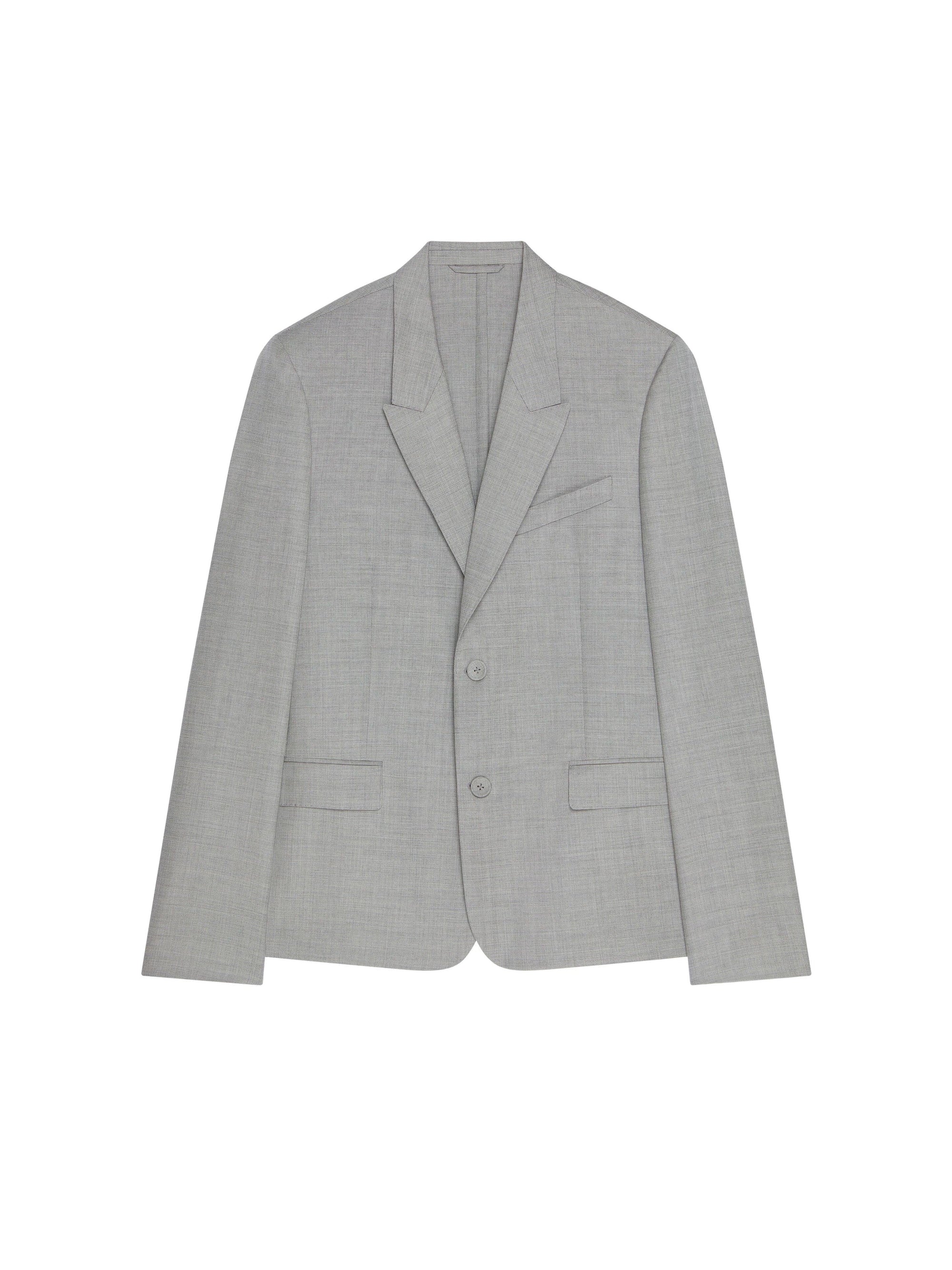 REGULAR FIT PEAK LAPEL JACKET