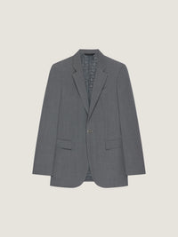 SINGLE BREASTED NEW METAL DETAIL JACKET