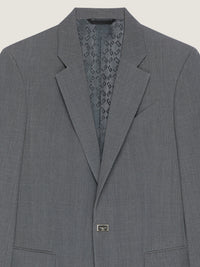 SINGLE BREASTED NEW METAL DETAIL JACKET