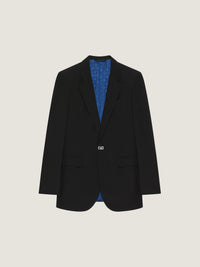 SINGLE BREASTED NEW METAL DETAIL JACKET