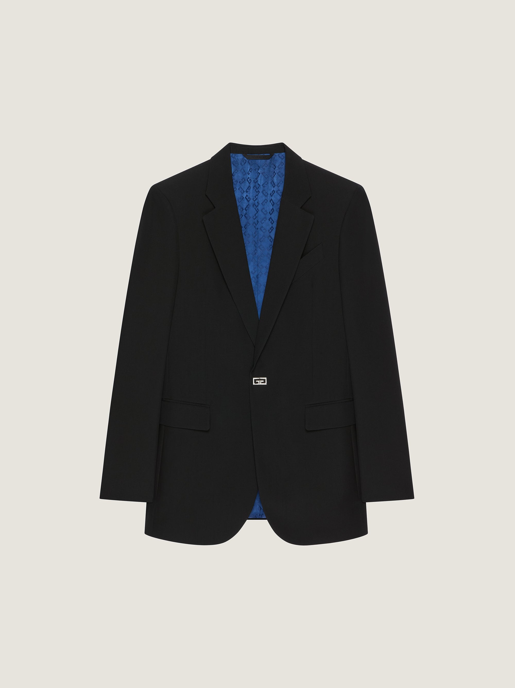 SINGLE BREASTED NEW METAL DETAIL JACKET