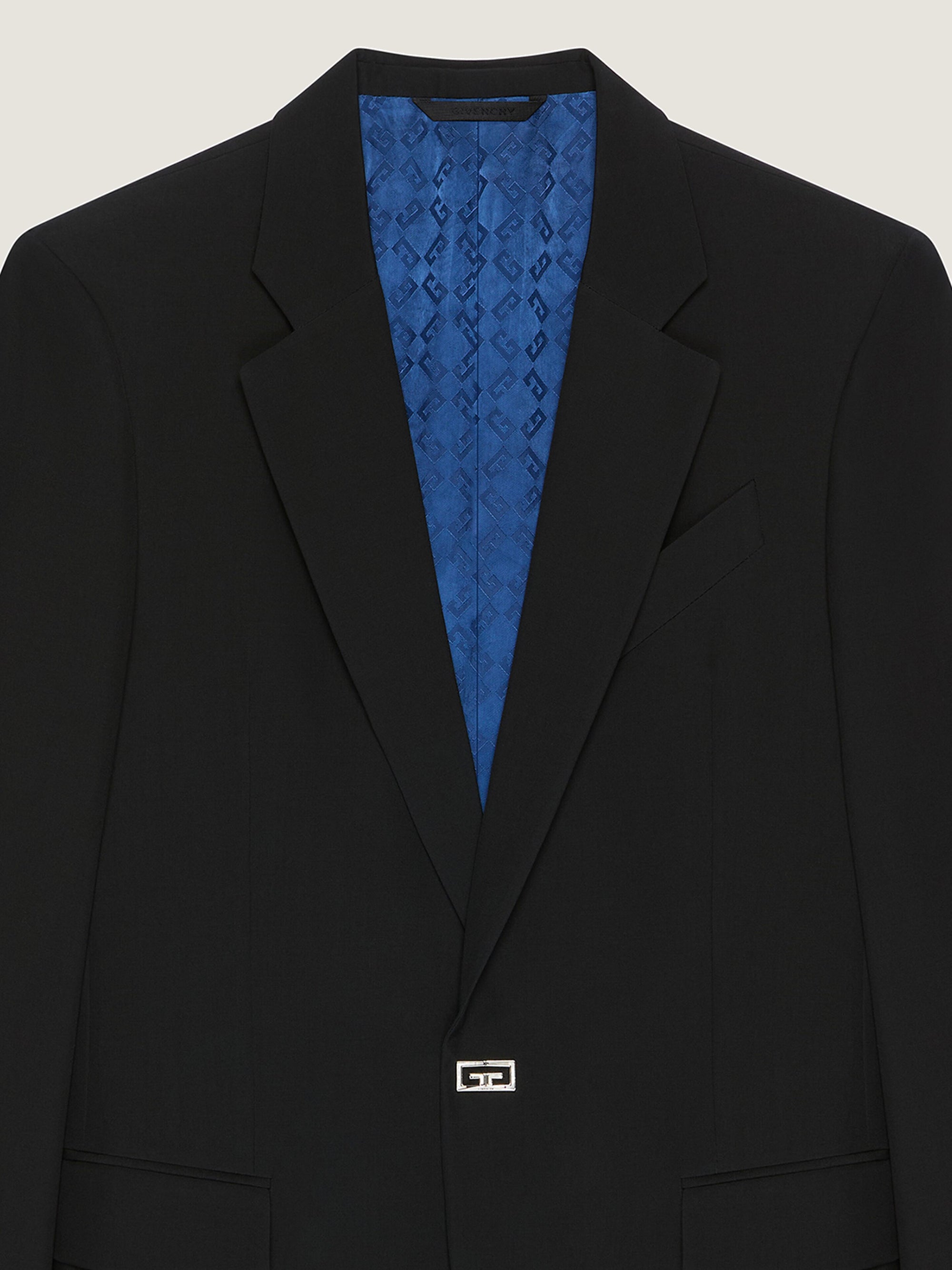 SINGLE BREASTED NEW METAL DETAIL JACKET