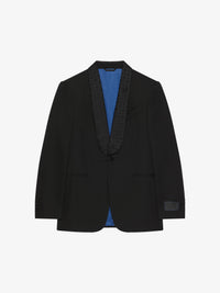 FITTED SHAWL MONOGRAM JACKET