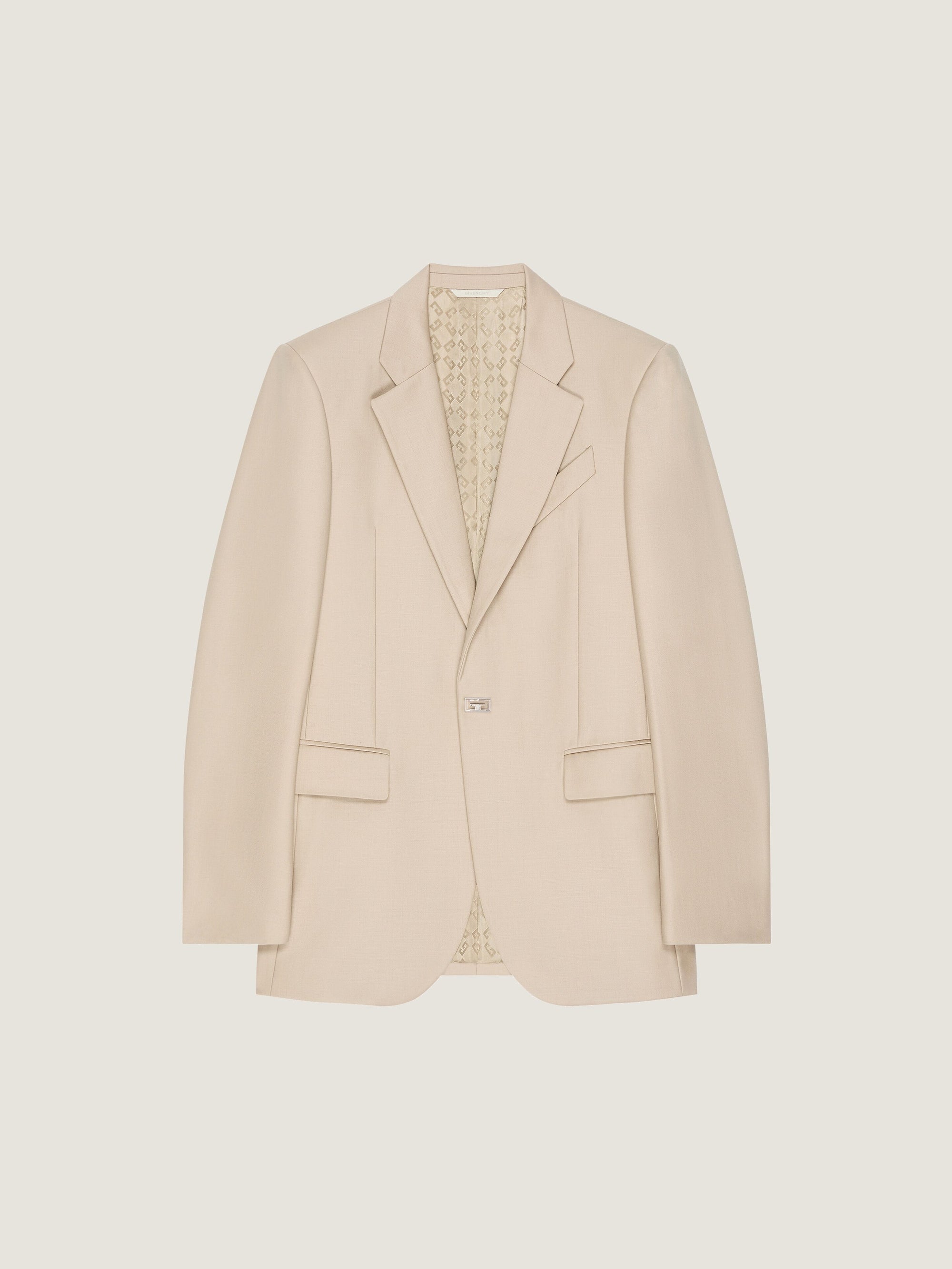 SINGLE BREASTED NEW METAL DETAIL JACKET