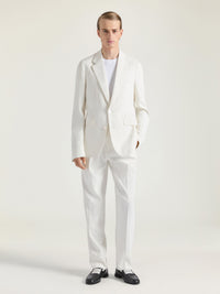 SOFT CONSTRUCTION NOTCH LAPEL JACKET