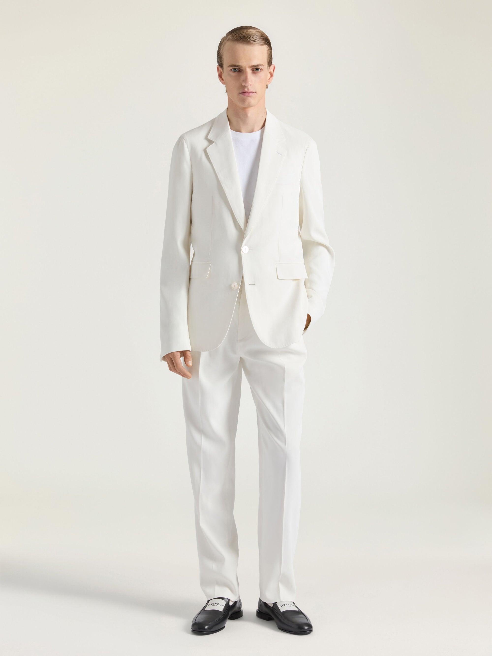 SOFT CONSTRUCTION NOTCH LAPEL JACKET