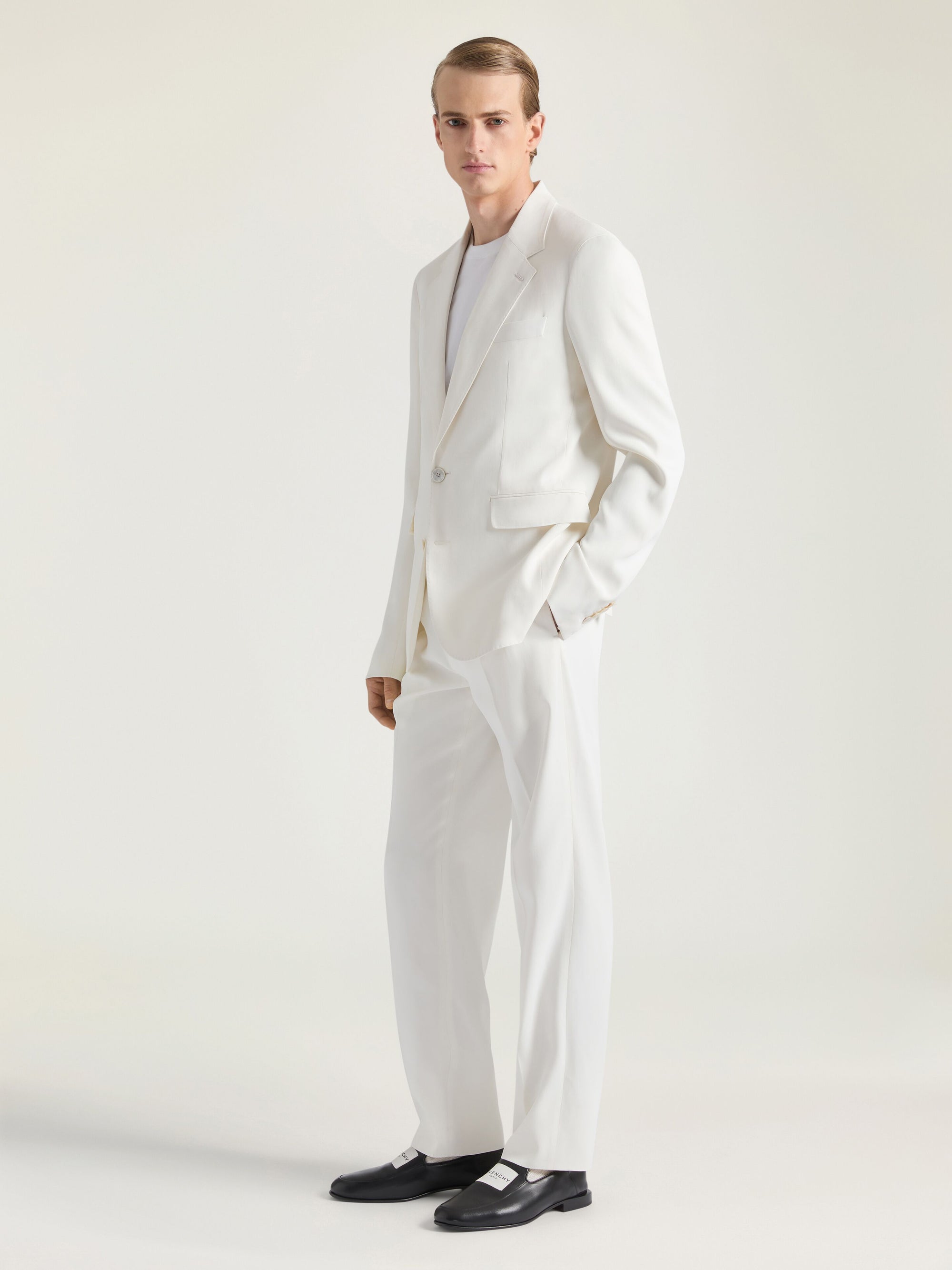 SOFT CONSTRUCTION NOTCH LAPEL JACKET