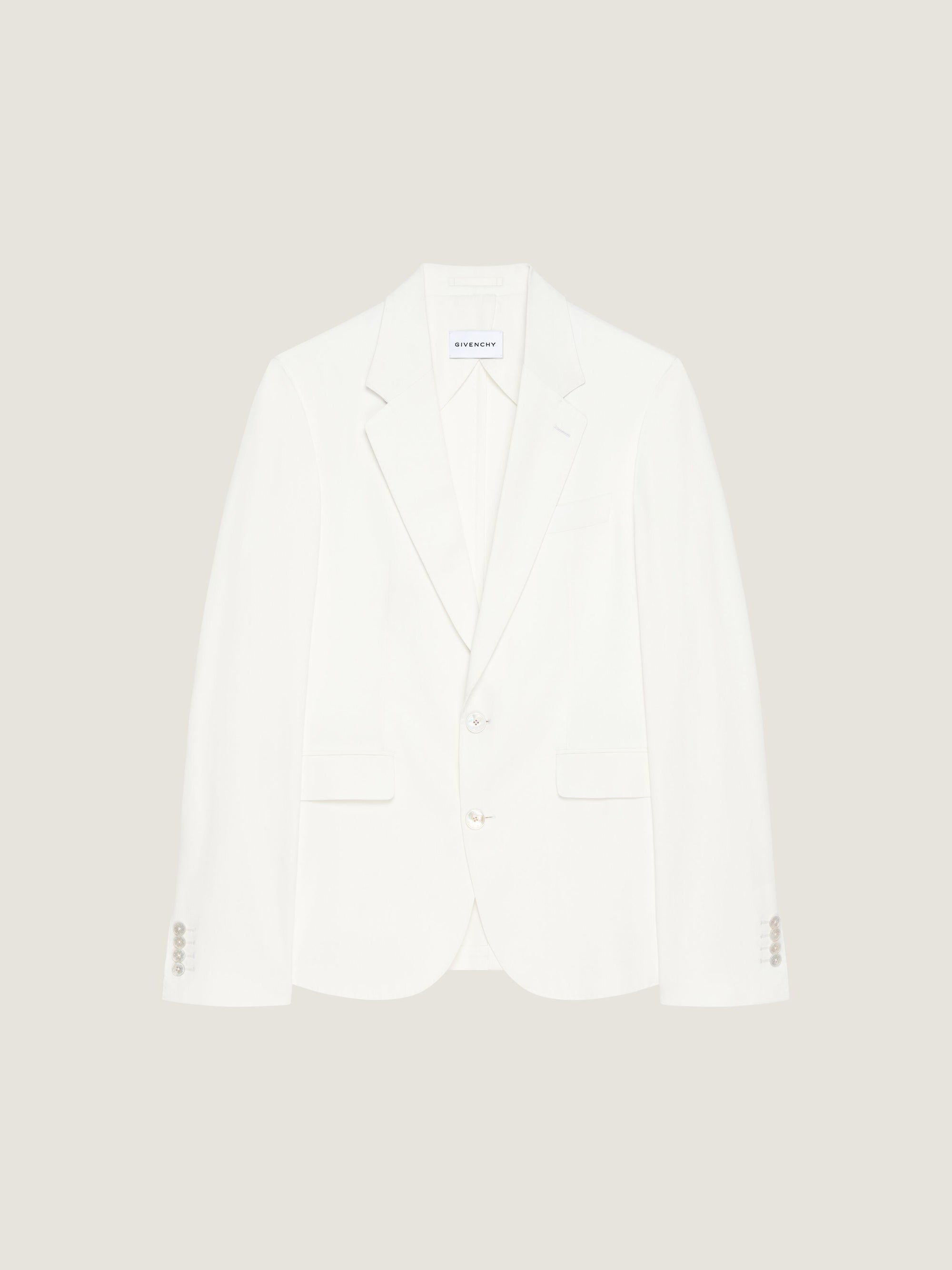 SOFT CONSTRUCTION NOTCH LAPEL JACKET